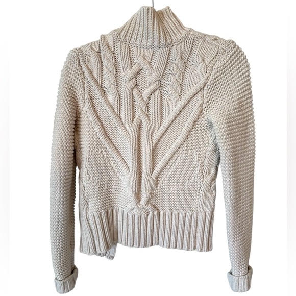 Ted Baker London Cream Chunky Knit Sweater Size 1/XS - Picture 5 of 11